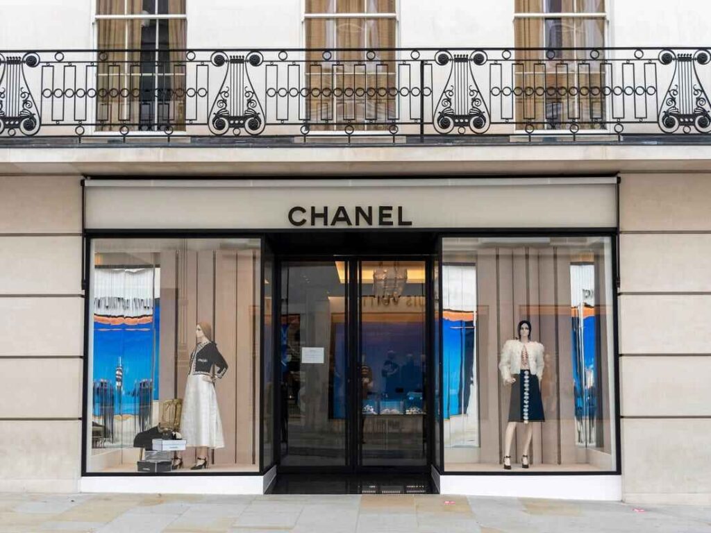 Loja da Chanel em Mayfair