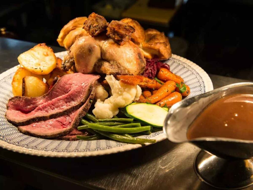 Comida típica de Londres, Sunday Roast