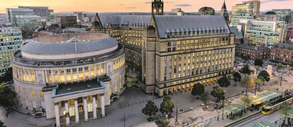 Centro histórico de Manchester